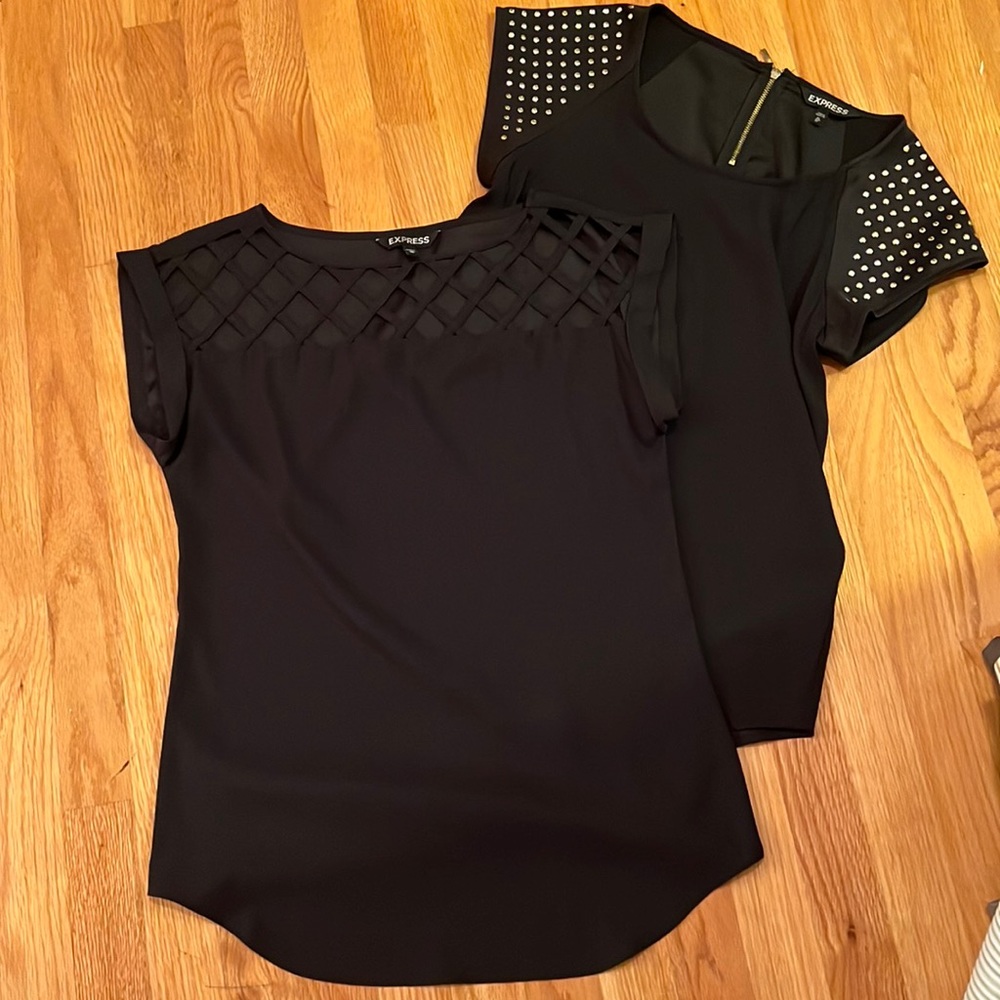🖤🖤 2 black Express tops